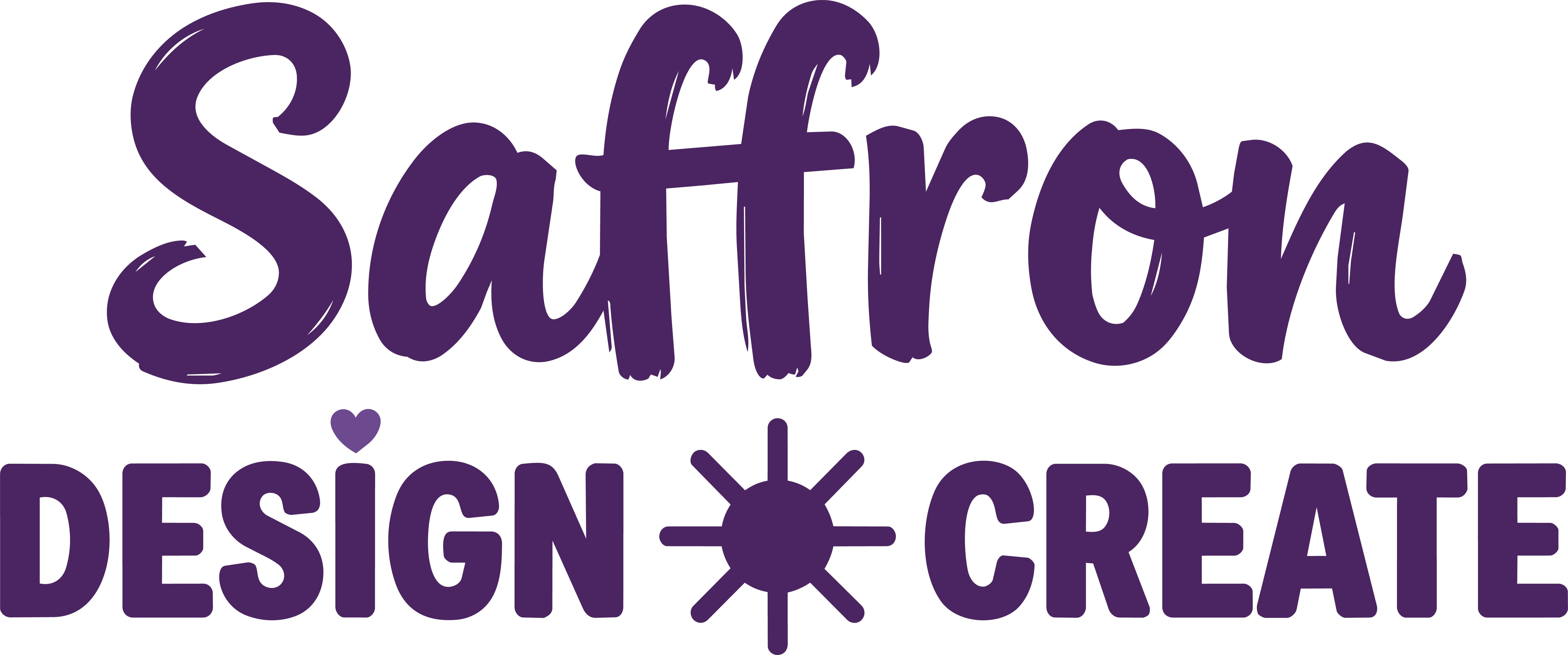 Saffron Design and Create logo